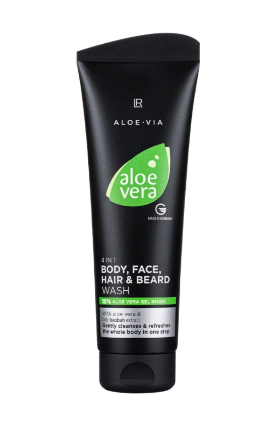 LR Aloe Via - Limpeza 4 em 1 Corpo, Rosto, Cabelo e Barba14,